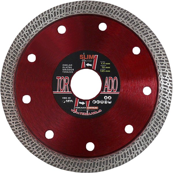 Diamantový rezný kotúč SLIM 125x1,4/10mm