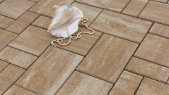 Rettango kombi, mušľová melírovaná