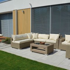 Lusso Tivoli, strieborno-sivá melírovaná