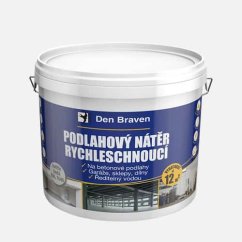 Podlahový náter RÝCHLOSCHÚCI na betón 4kg Šedý