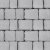 BRADSTONE COBBLE Základný balík 1m2 popolavo sivá
