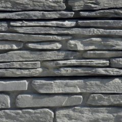 Bradstone kvetináč 1, sivá melírovaná