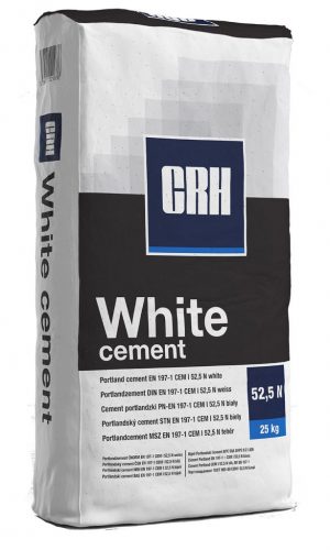 Cement biely 25kg