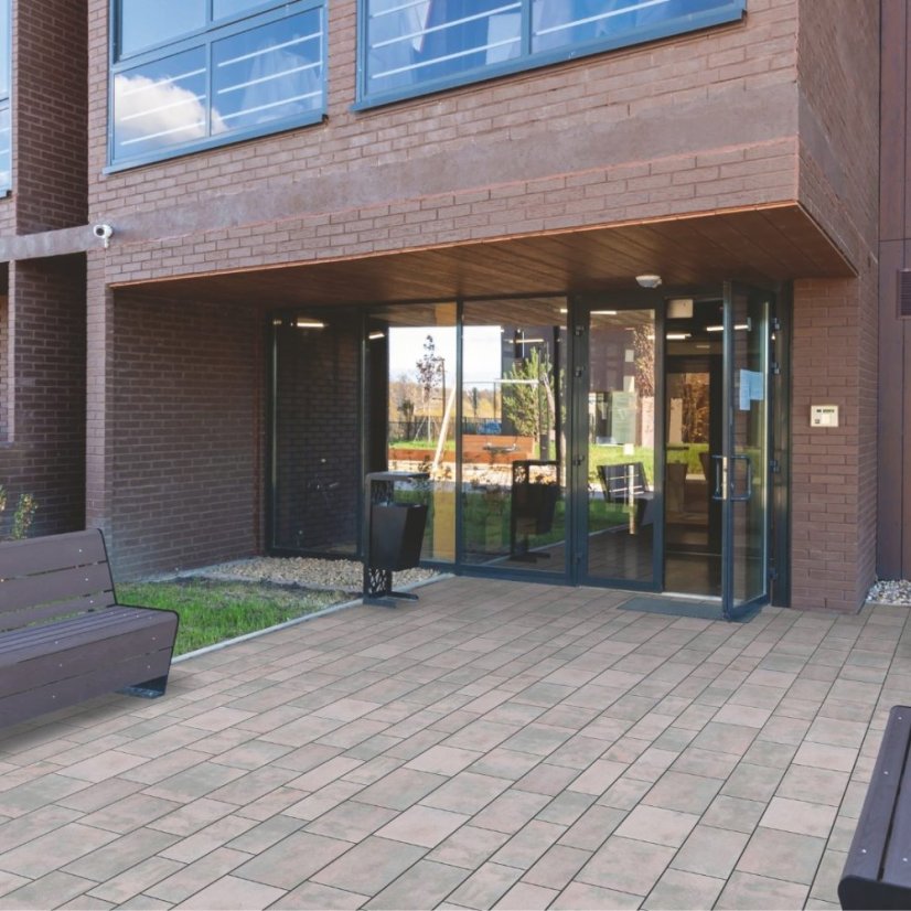 Citysky kombi 8cm, sivo-púdrová