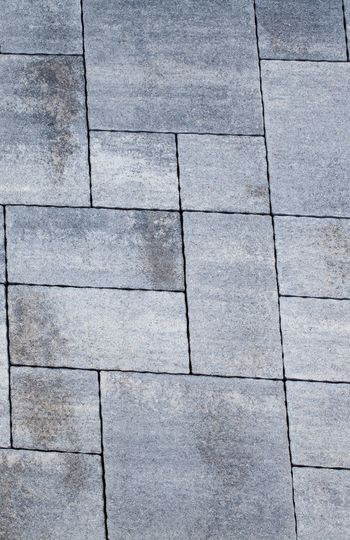 Plaza Multiformát zámková dlažba, striebornoantracitová