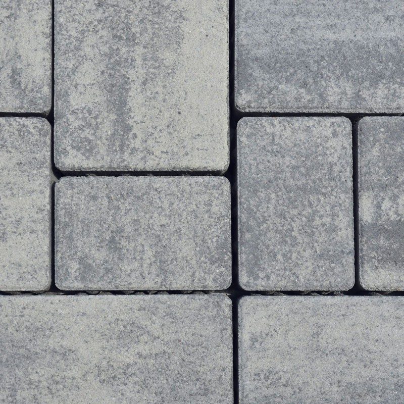 Toscana, sivo-čierna melírovaná