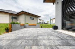 Betónová skladobná dlažba Pavé I. 6, marmo