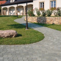 Castello antico, sivo-čierna melírovaná