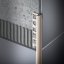 Ukončovaci profil oblý 8 mm šedý PVC, 2,5m