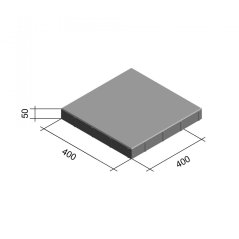 Standard 40 / 40 / 5 sivá