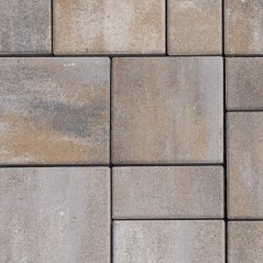 Rettango kombi, sivo-hnedo-grafitová melírovaná