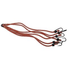 Gumenný pavúk 8mm x 80cm 3ks (6hák)