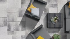 UMBRIANO® kombi Mix 3 formátov// sivo-biela