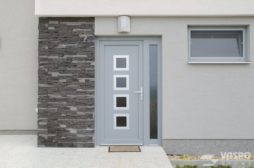 Lámaný kameň tmavošedý