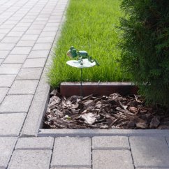Obrubník parkový sivý 100 x 25 x 5 cm