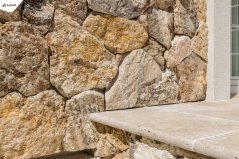 Travertín COFFEE ATR55 bazénový lem s nosom