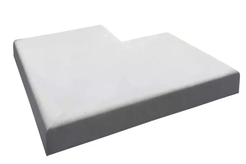 Betónová strieška rohová 35cm