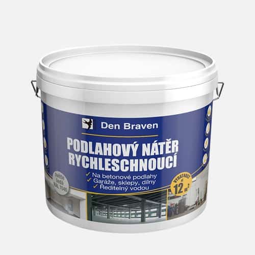 Podlahový náter RÝCHLOSCHÚCI na betón 4kg Šedý