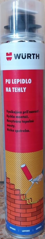 Pu lepidlo na tehly 750ml Wurth