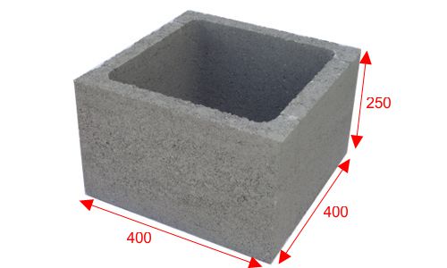 Betónová kocka 40