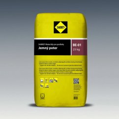 BE- 01 jemný polymér-cementový poter C25/30